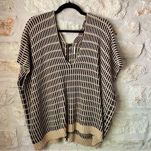 Free People Oversized Sweater Vest - size Small